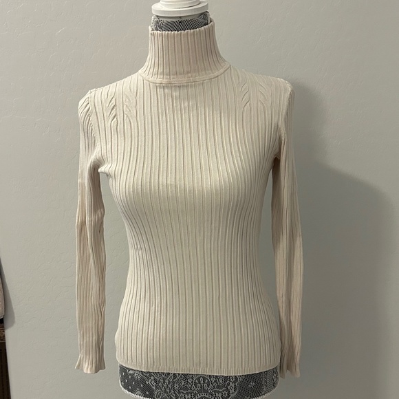 Bundle Deal: 3 Classic Ribbed Turtlenecks – One Price! - Picture 3 of 8